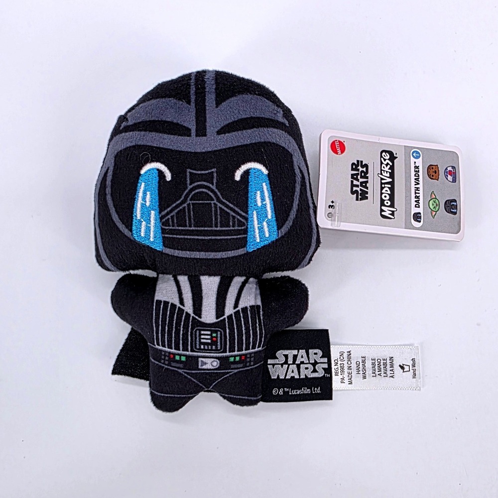 Mattel Star Wars MoodiVerse Darth‎ Vader Crying Sad Plush Series 3.0 HYN13 New